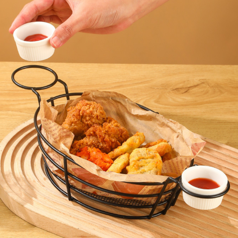 New Boat Shaped French Fries B - Dim Sum Basket บทวิจารณ์และราคา