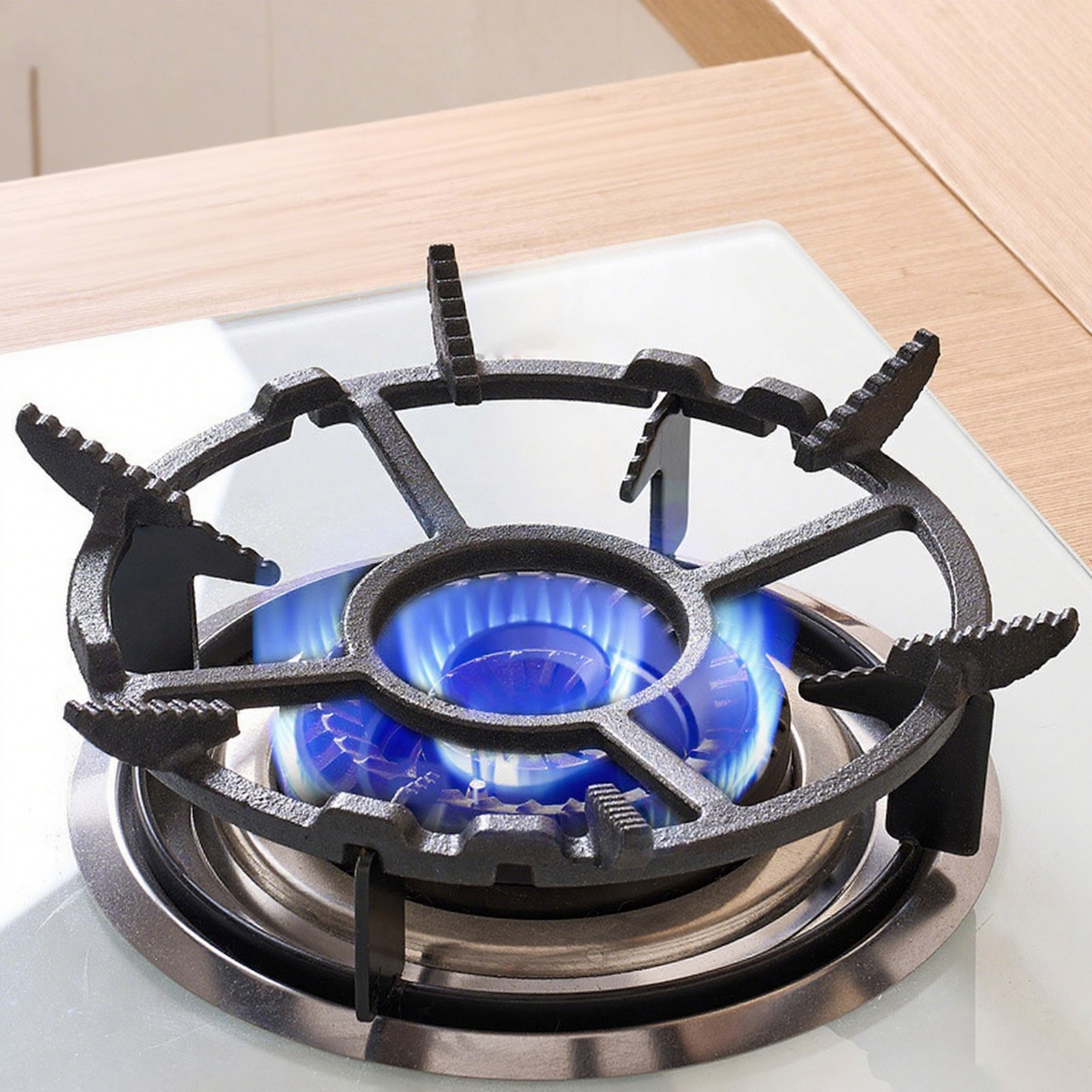 Cast Iron Wok Support Pot Rack - Cast Iron Corn บทวิจารณ์และราคา
