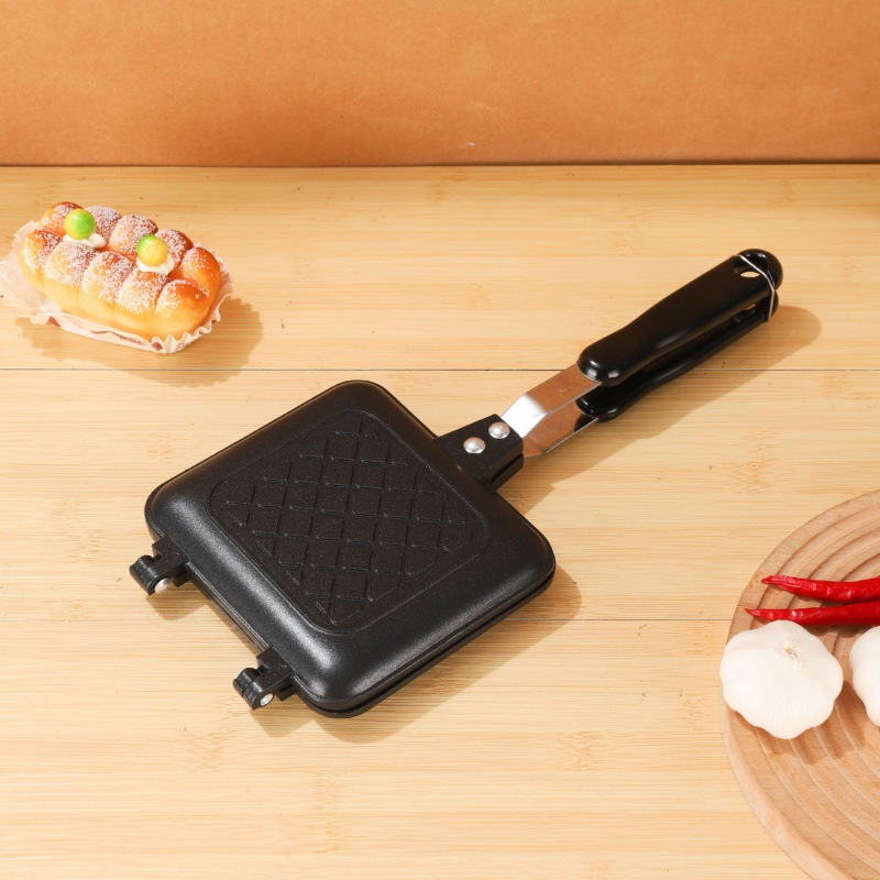 Sandwich Bread Bakeware Double - Egg Waffle Pan บทวิจารณ์และราคา