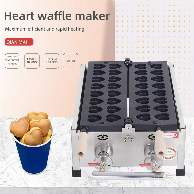 Mini Gas Heart Shape Waffle Ma - Mini Pancake Griddle บทวิจารณ์และราคา