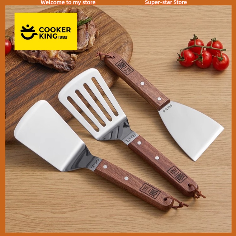 COOKER KING Stainless Steel Sp - Okonomiyaki Spatula บทวิจารณ์และราคา