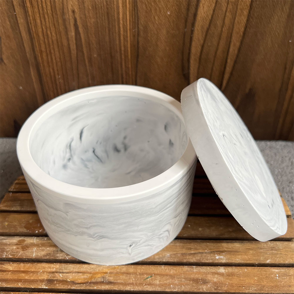 Round Cement Candle Canister S - Potsticker Mold บทวิจารณ์และราคา