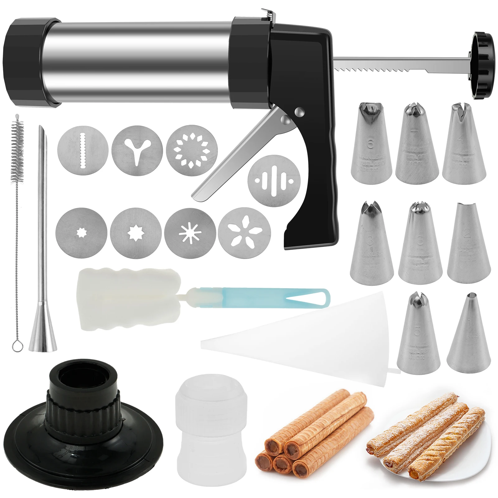 Churro Maker Machine Stainless - Churros Maker Gun บทวิจารณ์และราคา