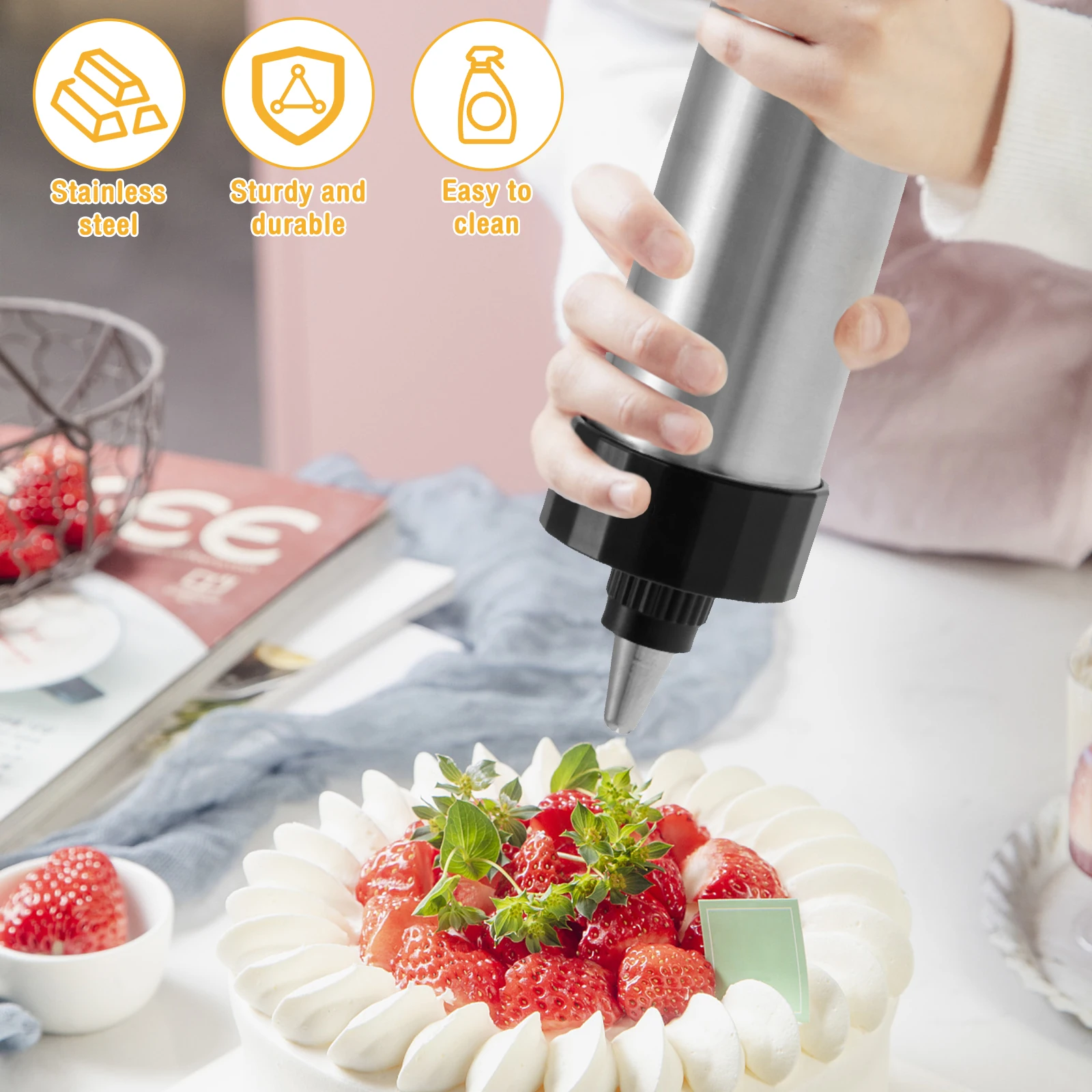 Churro Maker Machine Stainless - Churros Maker Gun บทวิจารณ์และราคา