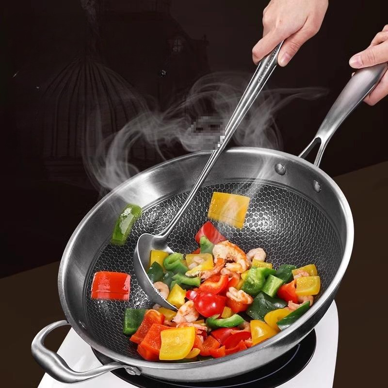Food Stainless Steel Wok Spatu - Okonomiyaki Spatula บทวิจารณ์และราคา
